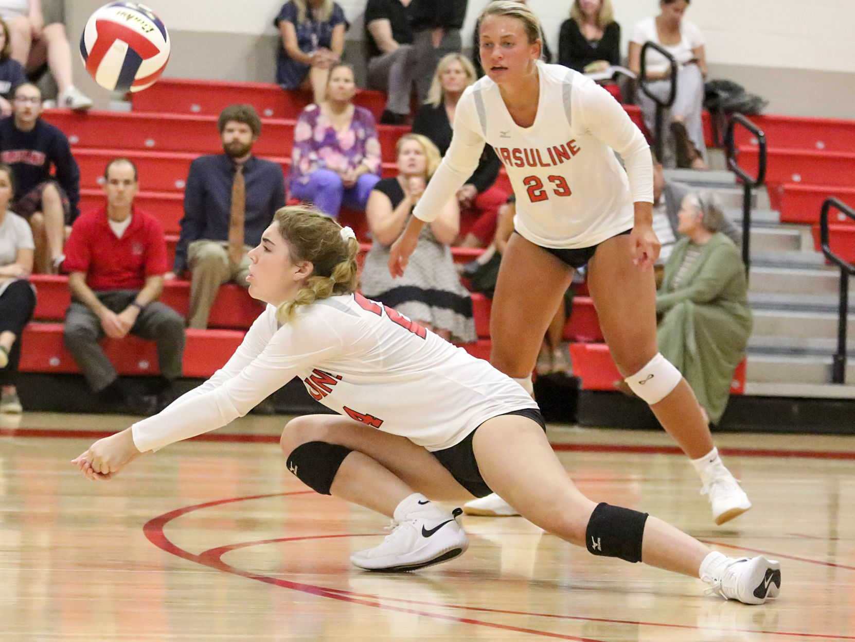Ursuline vs. Visitation volleyball